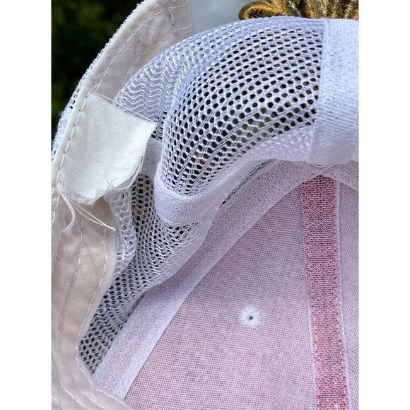 Budweiser 1876 Red White Trucker Hat Mesh Snapback Adj Beer Bleach Tie Dye - Picture 7 of 7